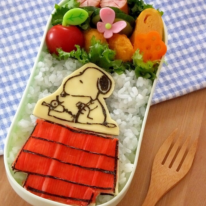 キャラ弁 タイプ打ちスヌーピーのお弁当 レシピ 作り方 By Cherry05 楽天レシピ キャラ弁 タイプ打ちスヌーピーのお弁当 レシピ 作り方 By Cherry05 楽天レシピ